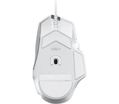 LOGITECH Мышь беспроводная G502 X Lightspeed, игровая, радио, оптическая, USB, USB-C, 25600dpi, белый [910-006228]