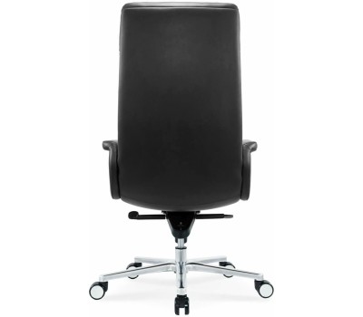 Кресло компьютерное CACTUS Кресло руководителя CS-LBK-AMSTERDAM, кожа, до 120кг, черный