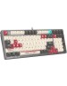 Клавиатура A4TECH Клавиатура Bloody S98 Pixels, проводная, USB, механическая, белый/бежевый