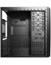 Корпус для ПК FORMULA Корпус (AEROCOOL) MidTower CS-1101 черный (ATX, без БП, 2xUSB2.0+USB3.0, 1x80mm) (CS-1101 (F))