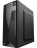 Корпус для ПК FORMULA Корпус (AEROCOOL) MidTower CS-1101 черный (ATX, без БП, 2xUSB2.0+USB3.0, 1x80mm) (CS-1101 (F))