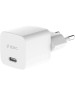 TTEC Сетевое зарядное устройство SmartCharger GAN 30W USB-C PD Travel Fast Charger с кабелем USB-C-USB-C 60W. Длина кабеля: 120см. Цвет: белый