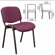 Стул OLSS стул ИЗО ткань цвет 2А бордо