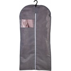 Система хранения вещей POLINI Чехол для одежды на молнии Polini Home, 60х120 см, серый (1уп)