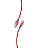 Кабель SMARTBUY (iK-3122-S14rb) S14 Type C красный/черн., 3 А, 2 м