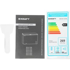 Морозильный ларь KRAFT BD (W)-520BL