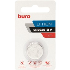 BURO Батарея Lithium CR2025 (1шт) блистер