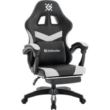 Кресло DEFENDER (64813) Runa PRO Черн/белый