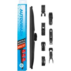 Щетка стеклоочистителя AUTOVIRAZH AV-001733 AV-350W зимняя 43см/17 мультиадаптерная