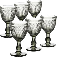 Набор бокалов LORAINE 60437 Набор бокалов 340 мл 6 шт серый LR (х4)