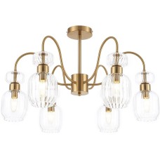 Светильник ESCADA 1141/6PL E14*60W Antigue copper/Clear