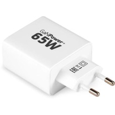 СЗУ DIGMA Сетевое зар./устр. Pro DPW6B 65W 3.25A (PD+QC) 2хUSB-C/USB-A универсальное белый (DPW6B5GX12WH)