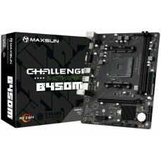 Материнская плата MAXSUN MS-Challenger B450M (Socket AM4, mATX, 2*DDR4, VGA/HDMI, 4*SATA3, 1*M.2, 1*PCIEx16/1*PCIEx1, 2*USB2.0, 2*USB 3.2 Gen1, LAN 1*1G, RTL)