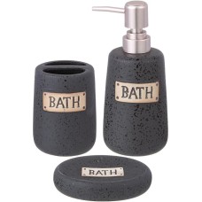 Аксессуары д/ванной комнаты LEFARD НАБОР ДЛЯ ВАННОЙ КОМНАТЫ 3 ПР. 400 МЛ 755-1036