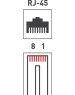 PROCONNECT Разъем UTP RJ-45 (8P8C), CAT 5e