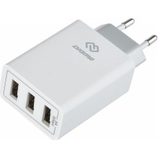DIGMA Сетевое зар./устр. DGWC-3U-5A-WG 30W 3A (PD+QC) 3xUSB универсальное белый