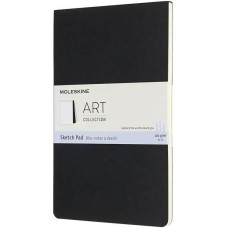 MOLESKINE Блокнот Art Soft, 48стр, мягкая обложка, черный [artskpad3]