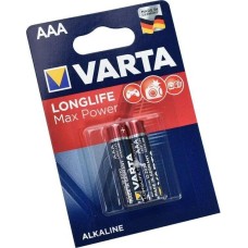 VARTA AAA Батарейка LongLife Max Power LR03 Alkaline, 2 шт