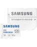 Карта памяти SAMSUNG Карта памяти microSDXC UHS-I U3 PRO Endurance 128 ГБ, 100 МБ/с, Class 10, MB-MJ128KA, 1 шт., переходник SD
