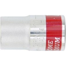 Головка торцевая MATRIX Головка торцевая, 14 мм, шестигранная, CrV, под квадрат 1/2, хромированная 13114