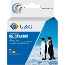 Картридж G&G Картридж GG-F6V24AE, 652, многоцветный / GG-F6V24AE