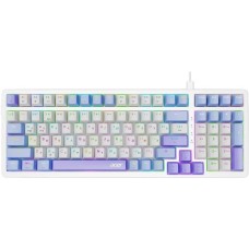 Клавиатура ACER Клавиатура OKW304, проводная, USB, механическая, белый [zl.kbdcc.01v]