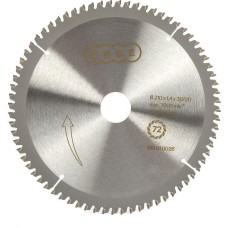 Диск пильный EDGE Диск пильный по алюминию (210x72x30/20 мм, 72 зубца)