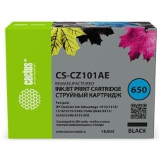 Картридж CACTUS Картридж CS-CZ101AE, № 650, черный / CS-CZ101AE
