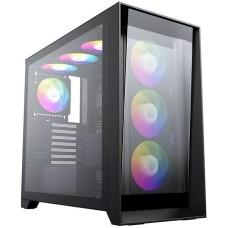 Корпус для ПК ACD Корпус Lagrange black with 4 pcs ARGB fan (PWM+5V 3PIN) +FAN HUB