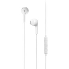 Наушники-гарнитура вкладыши TTEC Наушники-вкладыши RIO In-Ear Headphones with Built-in remote control. Цвет: белый