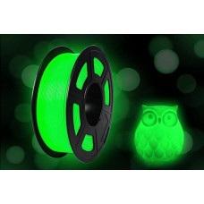 NV PRINT Филамент NVPRINT PLA Noctilucen (Glow In the Dark) Green для 3D печати диаметр 1.75мм длина 330 метров масса 1 кг