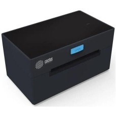 CACTUS Принтер этикеток CS-TP-D420U+держатель, черный