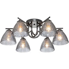 ESCADA Потолочный светильник 659/6PL E27*60W Black