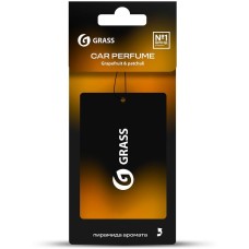 Ароматизатор GRASS ST-1462 Ароматизатор воздуха картонный GRASS (Grapefruit & patchuli)