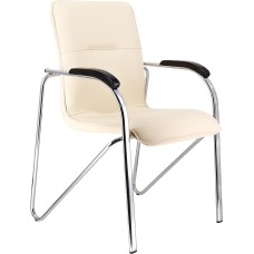 EVERPROF Кресло Samba (Самба) Wood CF Экокожа Бежевый