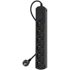 IPPON Сетевой фильтр BK-6-EU-1.8-10-B 1.8м (6 розеток) черный (коробка)