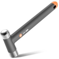 DELI Молоток Home Series Gray HT7008C вес бойка 250гр, эксклюзивный дизайн, рукоятка из высококачественного софттач пластика