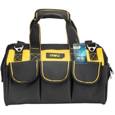 DELI Сумка для инструментов DL430113 310 x 170 x 220мм, 14 карманов, плечевой ремень, ткань Оксфорд
