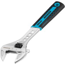 GROSS Ключ разводной, 200 мм, CrV, двухкомпонентная ручка 15561