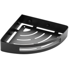 BRIMIX - Полочка литая, угловая, одинарная, из нержавеющей стали, цвет ЧЕРНЫЙ. 5687