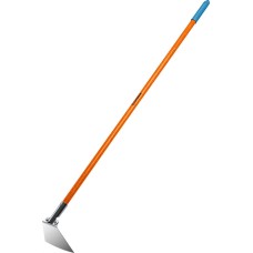 GRINDA PH-180 FIBER, 180 х 125 х 1360 мм, нержавеющая сталь, трапециевидный профиль, фибергласовый черенок, мотыга, PROLine (39592)