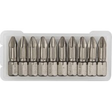 KRAFTOOL X-Drive PH2, 25 мм, 10 шт, торсионные биты (26121-2-25-10)
