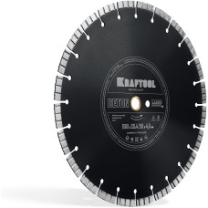 KRAFTOOL BETON 500 мм (25.4/20 мм, 12х4.0 мм), алмазный диск (36686-500)