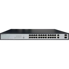 ORIGO Коммутатор OS2228P/370W OS2228P/370W/B1A (L2) 26x1Гбит/с 2SFP 24PoE+ 370W неуправляемый