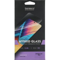 BORASCO Защитное стекло для экрана Hybrid Glass прозрачный для ZTE Blade A31 Plus 2.5D антиблик. 1шт. (70010)