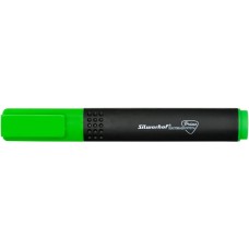 SILWERHOF Текстовыделитель Prime 108031-03 скошенный пиш. наконечник 1-4мм зеленый коробка