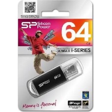 USB флеш SILICON POWER 64GB Ultima II-I Series черный