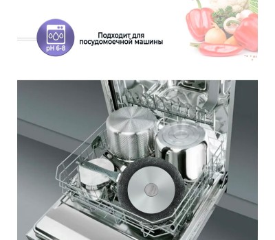 Сковорода НЕВА МЕТАЛЛ ПОСУДА 2324 Карелия д.24