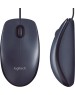 мышь проводная оптическая LOGITECH (910-003357) B100 черная