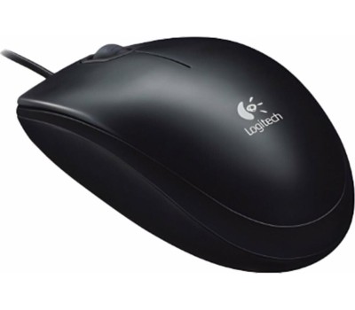 мышь проводная оптическая LOGITECH (910-003357) B100 черная